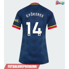 Lacne Ženy Futbalové dres Arsenal Viktor Gyokeres #14 2026-27 Krátky Rukáv - Preč
